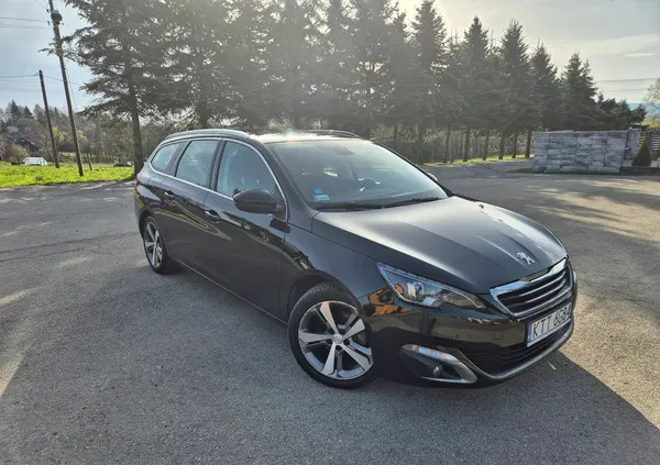 małopolskie Peugeot 308 cena 34999 przebieg: 192000, rok produkcji 2015 z Łochów